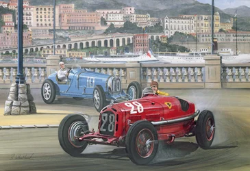 Duello sul porto, Gran Premio di Monaco nel 1933